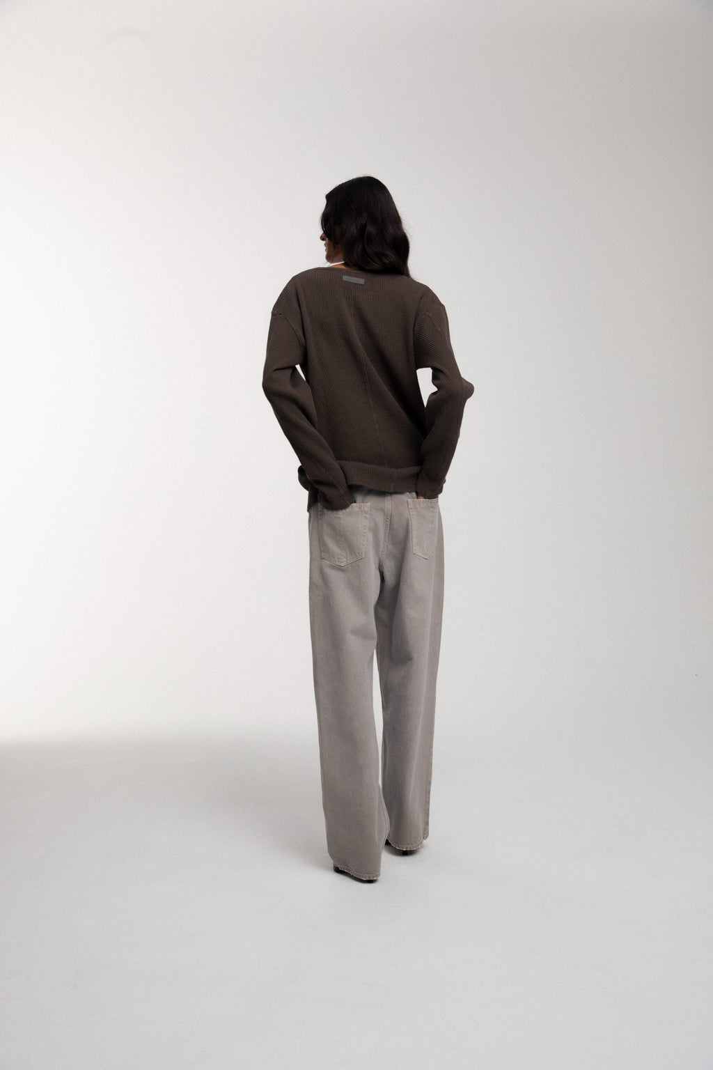 Thermal Trace Crewneck - Chocolate Brown