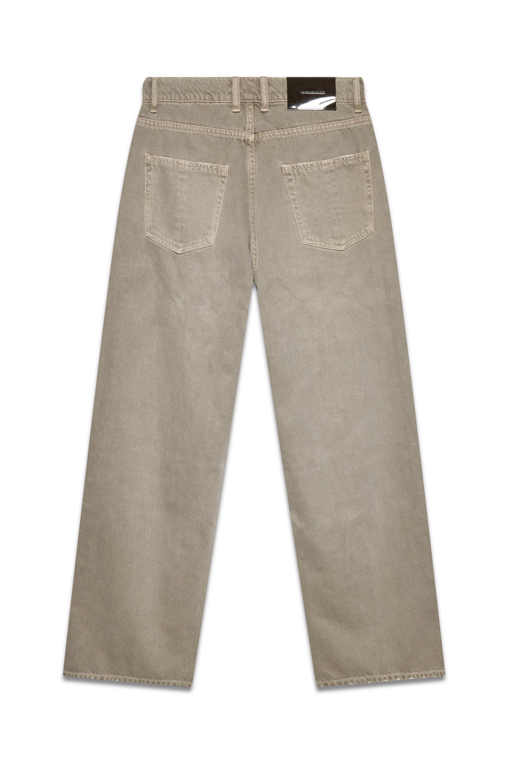Trace Cut Denim Jeans - Vintage Khaki