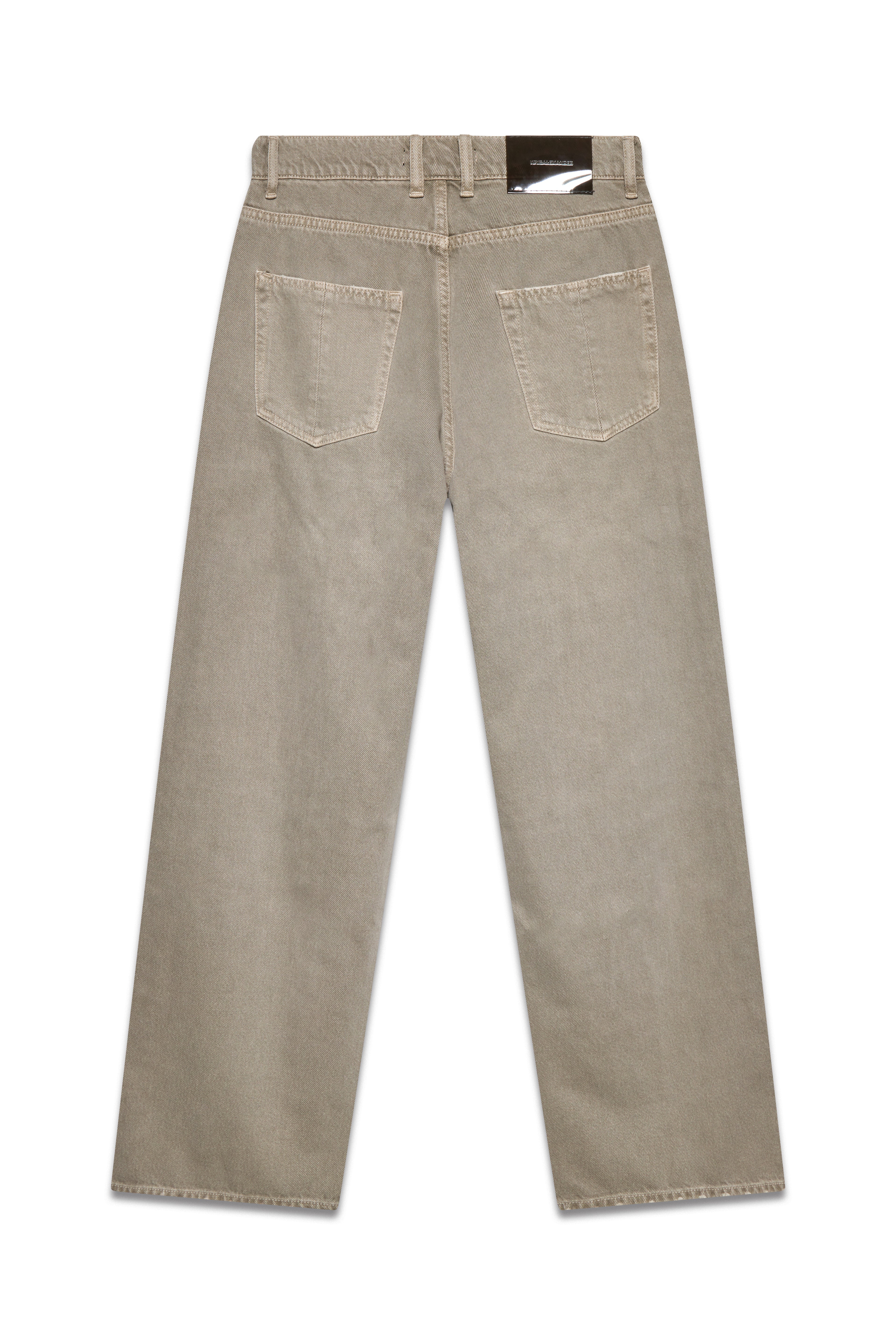 Trace Cut Denim Jeans - Vintage Khaki