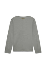 Thermal Trace Crewneck in Charcoal Grey — back