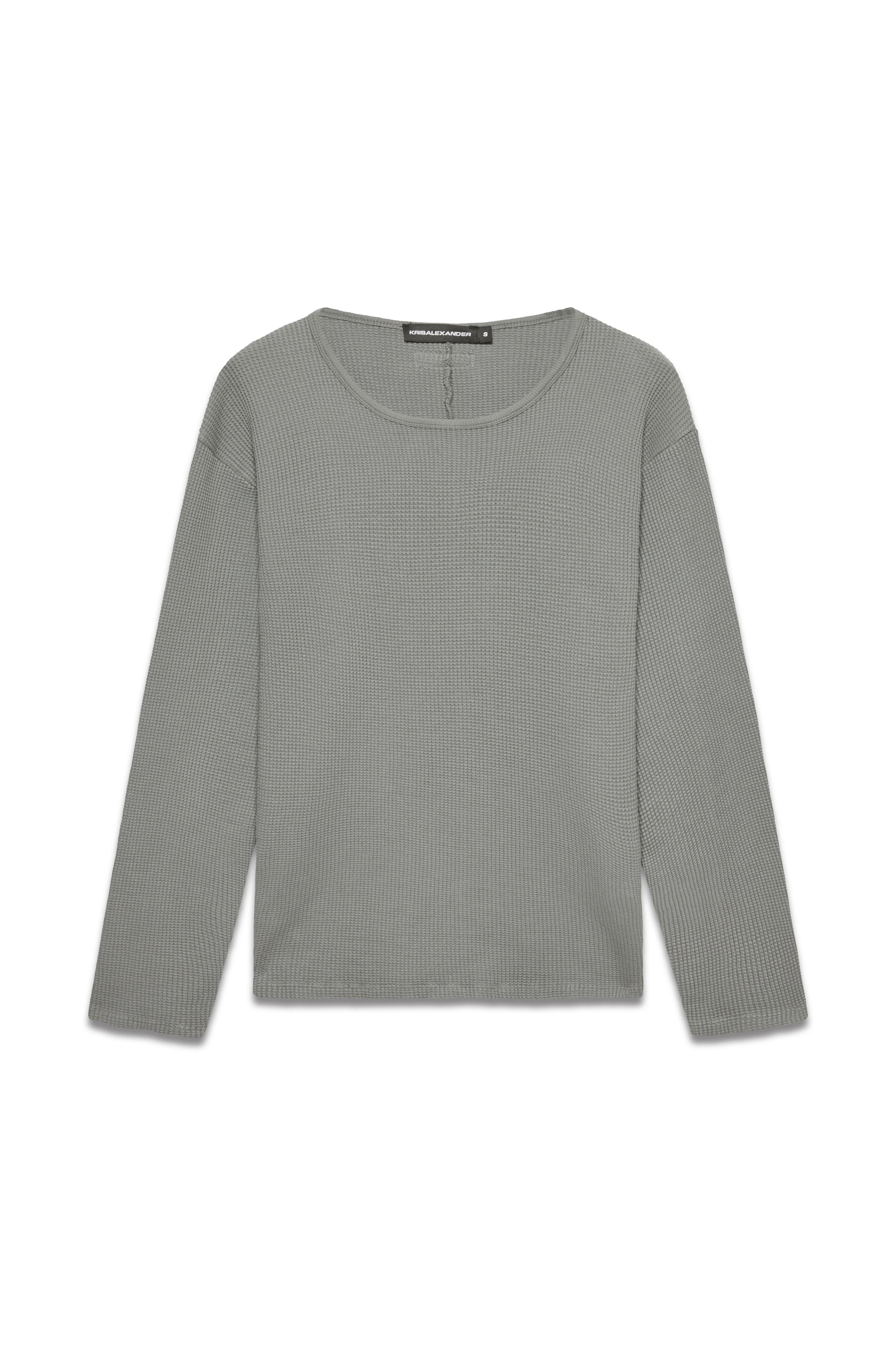 Thermal Trace Crewneck - Charcoal Grey