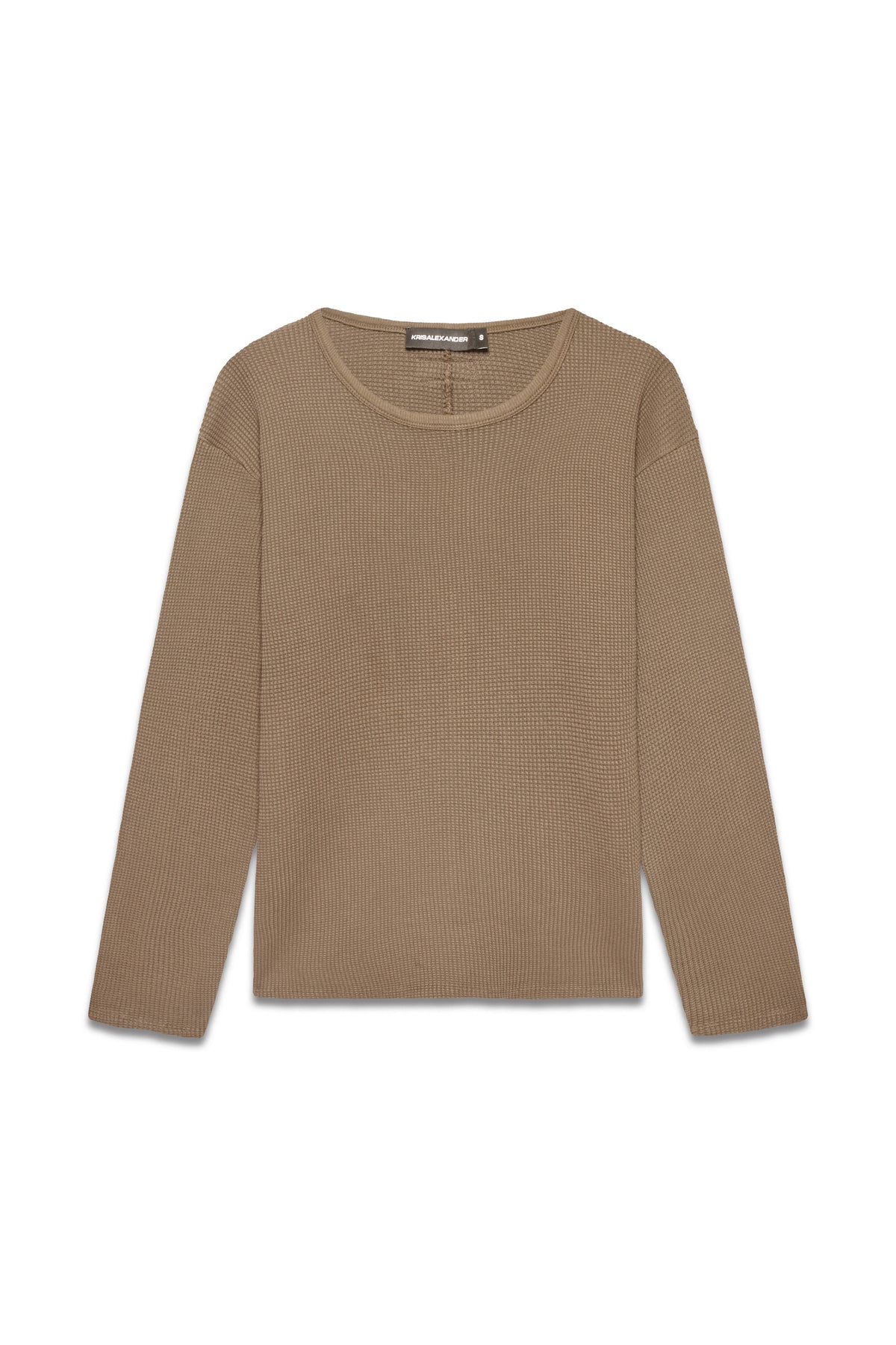 Thermal Trace Crewneck - Chocolate Brown