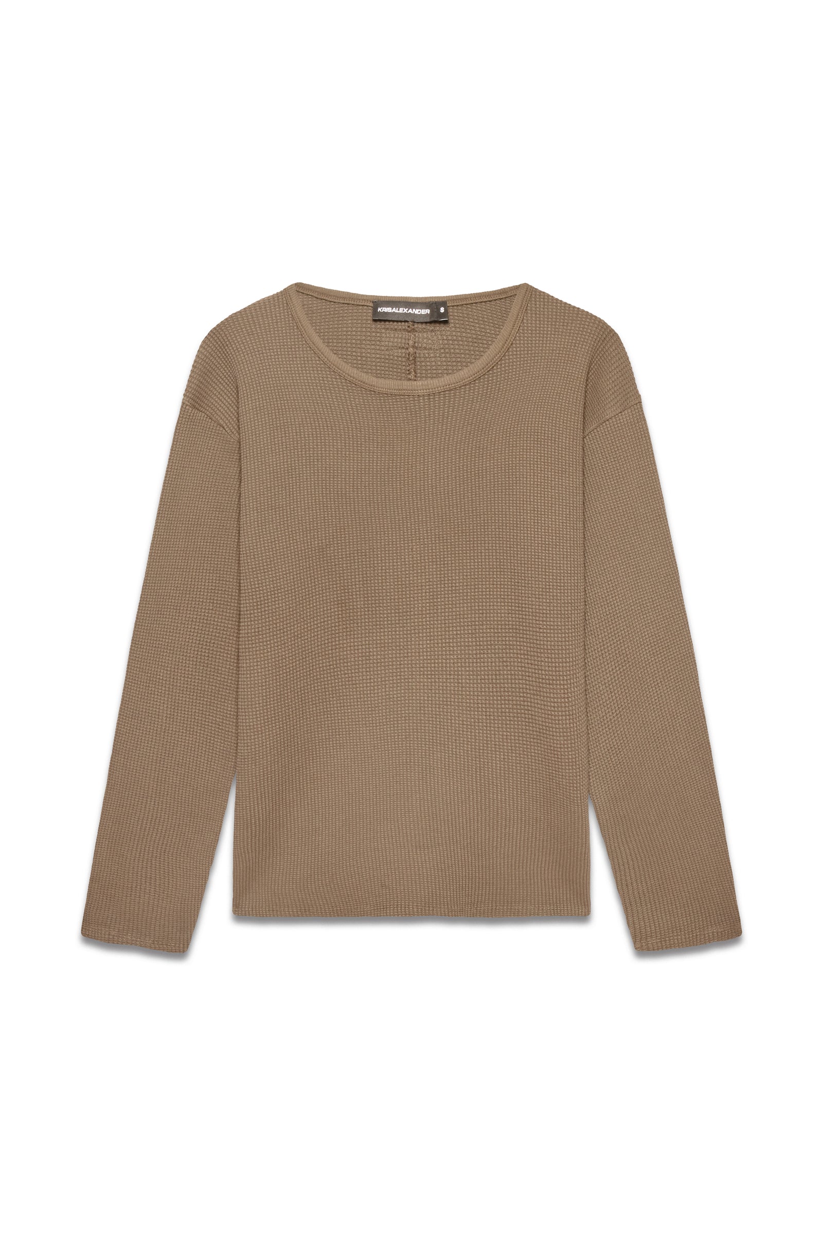 Thermal Trace Crewneck - Chocolate Brown